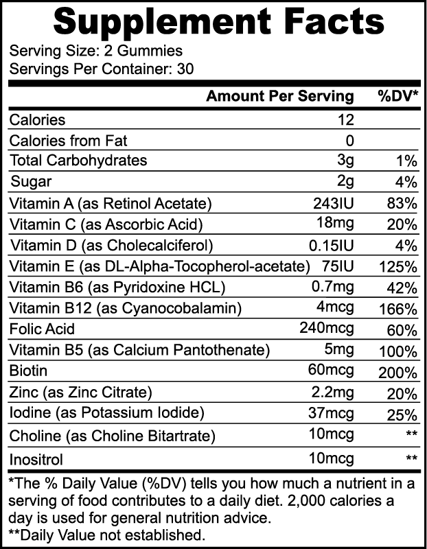 Multivitamin Gummies (Adult)